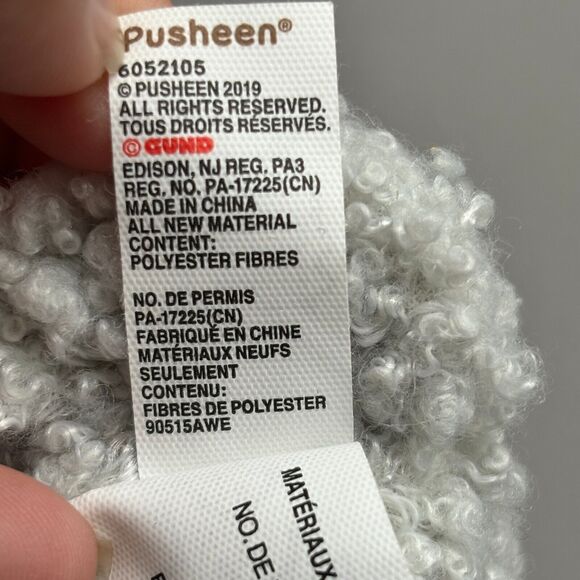 GUND Pusheen Stormy Mini Ornament Plush Series 11 Winter Wonderland Scarf - Picture 5 of 6